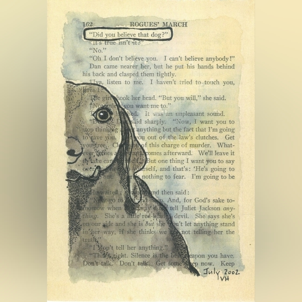 Painted Page - Print